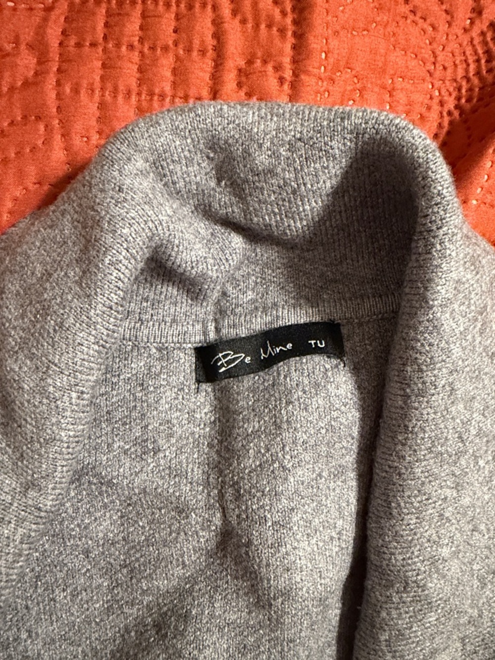 Be Mine TU Gray Knit Long Cardigan